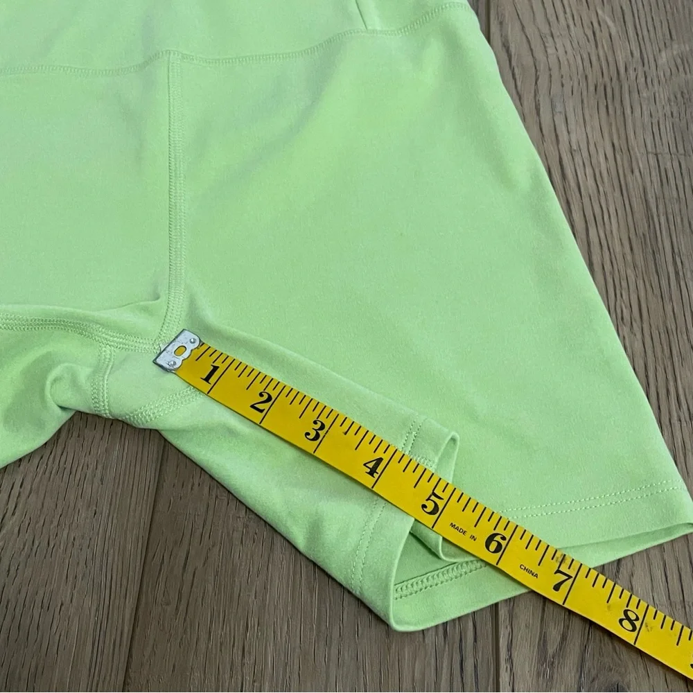 Girlfriend Collective Green Bike‎ Shorts